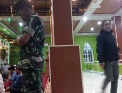 Personel Babinsa Kodim 1420/Sidrap Gelar Safari Subuh di Masjid Nurul Ulum