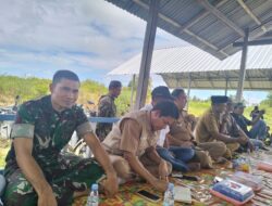 Babinsa Desa Lagading Hadiri Tudang Sipulung di Sanggar Tani