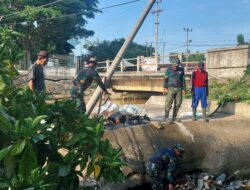 Normalisasi Saluran irigasi untuk mendukung Program IP 300 diwilayah Koramil 1420-03/Marotemgngae