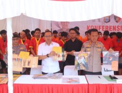 Polda Sulsel Sukses Laksanakan Operasi Pekat Lipu 2025: 844 Tersangka Diamankan dari 24 Jenis Kasus