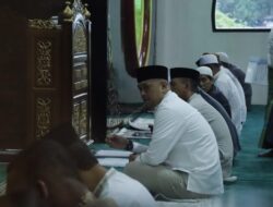Kapolres Pinrang Sholat Idul Adha Bersama Masyarakat Di Masjid Nurul Khair