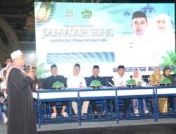 Sinergi Forkopimda Sidrap Sambut Jemaah Haji yang Kembali dari Tanah Suci