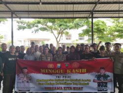 Tim Minggu Kasih Polda Sulsel Imbau Warga Terus Bersinergi Ciptakan Lingkungan Aman