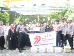 Penuh Makna, Kapolres Sidrap dan Bhayangkari Sambangi Panti Asuhan dan ANSN Sakit Menahun jelang Hari Bhayangkara ke-79