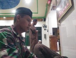 BABINSA JADIKAN SAFARI SUBUH UNTUK SILATURAHMI DENGAN PARA JAMAH DI MASJID WIKAYAH BINAAN
