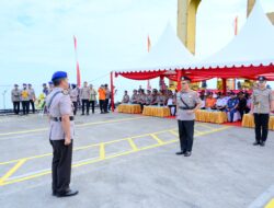 Polda Sulsel Gelar Upacara Tabur Bunga di Laut Peringati Hari Bhayangkara ke-79 Tahun 2025