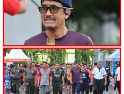 Semarak Festival Pangkalan Udara Sultan HasanuddinGelar Fun Run