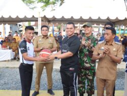 Kapolres Sidrap Hadiri Pembukaan Turnamen Basket Bupati Cup I, Dukung Pengembangan Olahraga Daerah