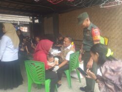 Pendampingan Posyandu, Wujud Kepedulian Babinsa Koramil 1420-04/Watangpulu Terhadap Kualitas Kesehatan Masyarakat