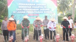 Aksi Nyata Polres Sidrap – Pemkab Dalam Mendukung Program Swasembada Pangan 2025