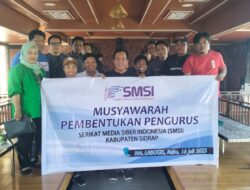 H Ady Siap Besarkan Serikat Media Siber Indonesia di Sidrap