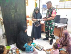 Sinergi TNI dan Warga: Babinsa Koramil Sidrap Kawal Penyaluran Bantuan MBG