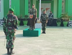 Kasdim 1420/Sidrap Pimpin Upacara Bendera Minggu Ketiga Juli 2025