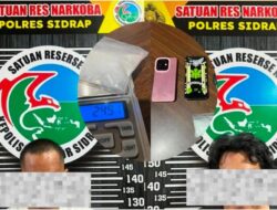 Tersangka Bukan Orang Biasa, Satresnarkoba Sidrap Ungkap Fakta Mengejutkan