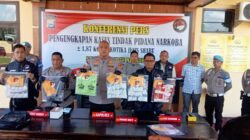 Polres Pinrang Gelar Konferensi Pers Ungka Kasus Naroba, Pelaku Diduga Jaringan Internasional