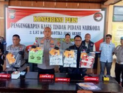 Polres Pinrang Gelar Konferensi Pers Ungka Kasus Naroba, Pelaku Diduga Jaringan Internasional