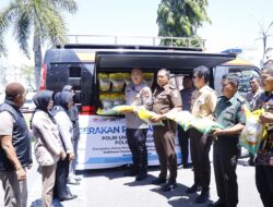 Kapolres Pinrang dan Forkopimda Dukung Gerakan Pangan Murah POLRI