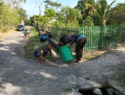 Semangat HUT RI ke-80, Kodim 1420/Sidrap Gelar Karya Bakti Bersihkan Saluran Air