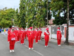 Dilepas Bupati Andi Utta, Gerak Jalan Semarakkan HUT RI ke 80
