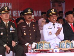 Dandim 1420/Sidrap Menghadiri Upacara Penurunan Bendera HUT Ke-80 RI