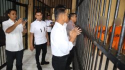 Cek Ruang Tahanan, Tim Dit Tahti Polda Sulsel Apresiasi Kinerja Sat Tahti Polres Sidrap