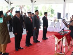 Bupati Sidrap Lantik Empat Kepala OPD
