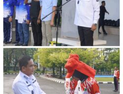 Wabup Pinrang Resmi Membuka Kegiatan Pemusatan Pelatihan Pasukan Pengibar Bendera Pusaka