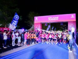 Meriah! Ratusan Peserta Ramaikan Bulukumba Night Run 2025 di Pantai Merpati