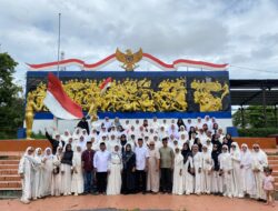 Wabup Sidrap Peringati Maulid Nabi Bersama Komunitas Senam Bambu Runcing