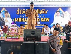 Peringatan Maulid di Lautang Benteng, Bupati dan Wabup Sidrap Hadir Bersama Warga