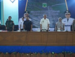 Jelang Musim Tanam Mendatang Bupati Pinrang Pimpin Sidang Komisi Irigasi