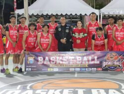Kapolres Sidrap Tutup Turnament Basket 2025, Tim Rumah Kuning Juara, Bhayangkara Runner Up