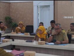 Kalaksa BPBD pinrang Ikuti Rapat Koordinasi Yang Digelar Diruang Rapat Bupati