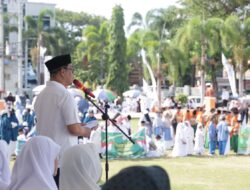 Wabup Edy Manaf Pimpin Upacara Hari Santri Nasional