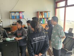 Unit Tipidter polres Pinrang Bersama Mahasiswa Sidak SPBU Di Pinrang