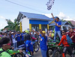One Day Trail Adventure Meriah, Bupati Sidrap Lepas Ribuan Rider