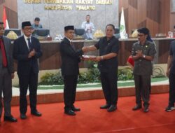 DPRD Pinrang Gelar Rapat Paripurna Dalam Rangka Penyampain Pandangan Umum Fraksi Fraksi Terhadap Rancangan Peraturan Daerah (Ranperda) Tentang Anggaran Pendapatan Dan Belanja Daerah (APBD) Tahun 2026