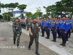 Pesan Jenderal Soedirman Menggema Saat Upacara Hari Juang TNI AD 2025 di Sidrap