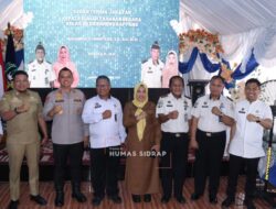 Sertijab Kepala Rutan Kelas IIB Sidrap, Wabup Nurkanaah Dorong Kesinambungan Program