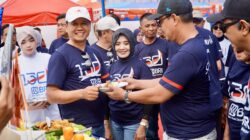 HUT ke-130 BRI, Wabup Edy Manaf Potong Tumpeng dan Lepas Peserta Jalan Santai