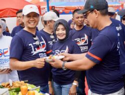 HUT ke-130 BRI, Wabup Edy Manaf Potong Tumpeng dan Lepas Peserta Jalan Santai