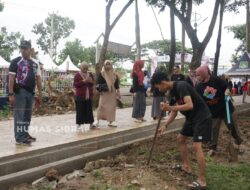 Kerja Bakti Bareng, Pemkab Sidrap Percantik Monumen Ganggawa