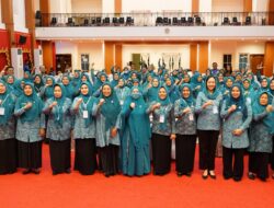 Ketua TP PKK Sidrap Paparkan Capaian 8 Bulan Kerja di Rujab Gubernur