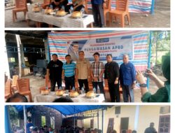 Anggota DORD Provensi Sul Sel Dari Partai Demokrat H. Muhtadin Laksanakan Pengawasan Di Kecamatan Duampanua Kabupaten Pinrang