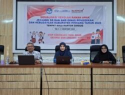 Dinas Dikbud Bersama Dinas P2KBP3A Gelar Sosialisasi Sekolah Ramah Anak, Dan Cega Kekerasan Anak
