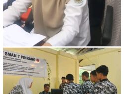 Disdukcapil Pinrang Lakukan Perekaman KTP-EL Di Sejumlah SMA Se Kabupaten Pinrang