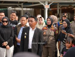 Bupati Sidrap Pimpin Penataan Pasar Tanru Tedong, Tingkatkan Kenyamanan Aktivitas Jual Beli