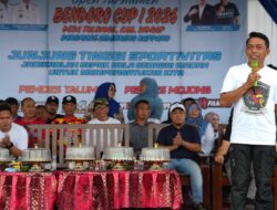 Bendoro Cup I Bergulir, Diikuti 16 Tim dari Berbagai Kabupaten
