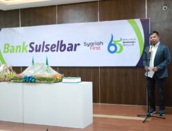 Hadiri HUT Bank Sulselbar, Andi Utta Tekankan Peran Perbankan Dorong UMKM