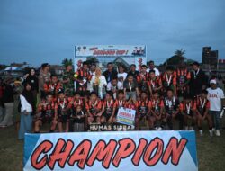 Disaksikan Wabup Sidrap, Partai Puncak Bendoro Cup I Berlangsung Dramatis